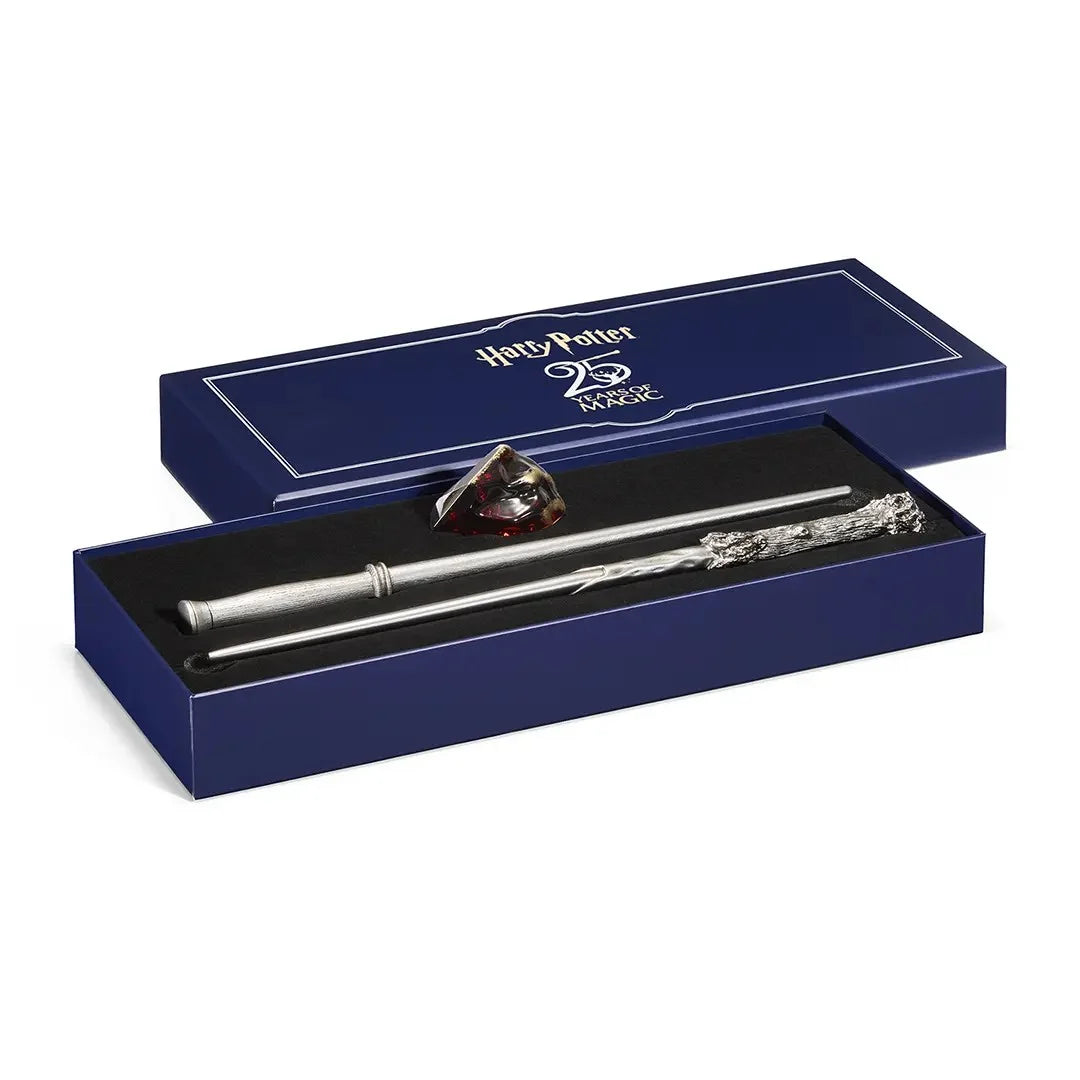 HARRY POTTER - Anniversary Gift Box - Philosopher's Stone & 2 Wands