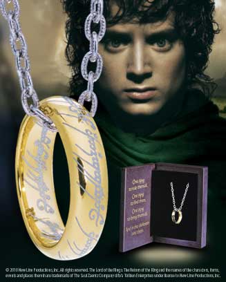 LORD OF THE RINGS - The One Ring - Silver / Gold
