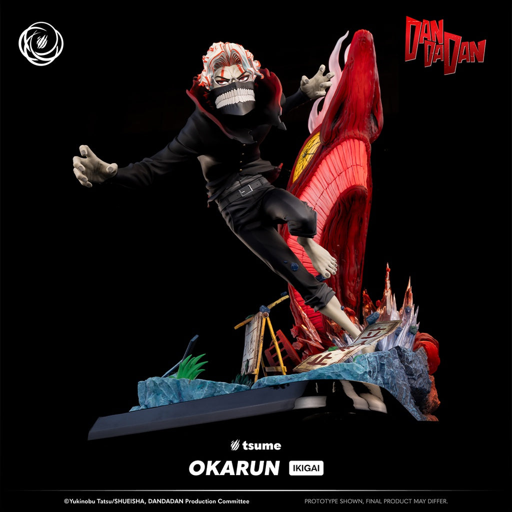 DANDADAN - Okarun Transformed - Statue Résine 1/6 By Tsume - 41cm