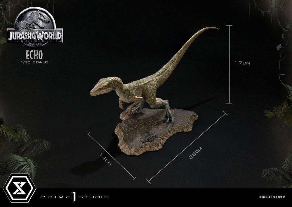 JURASSIC WORLD - Echo - Statue 17cm