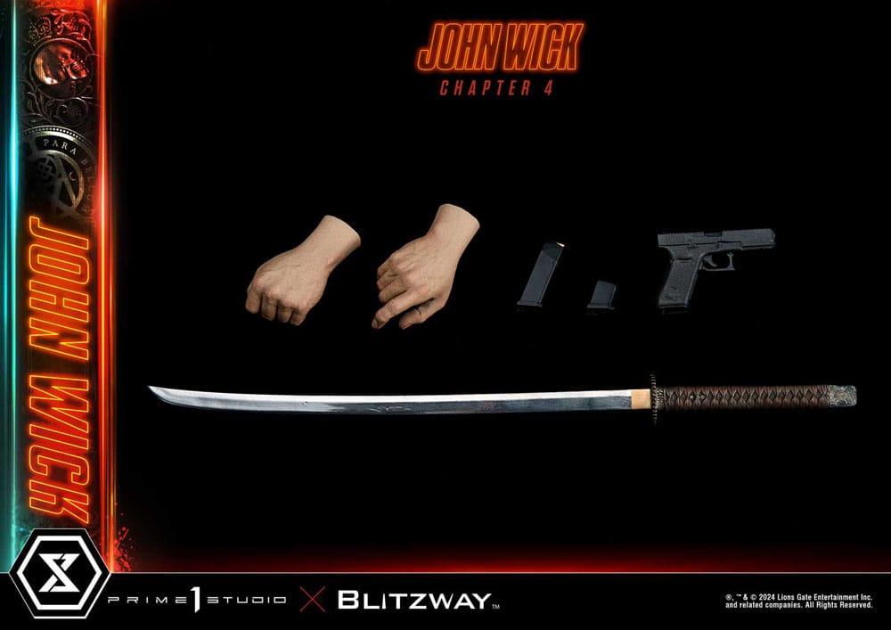 JOHN WICK 4 - John Wick - Statue Premium Masterline Series 54cm