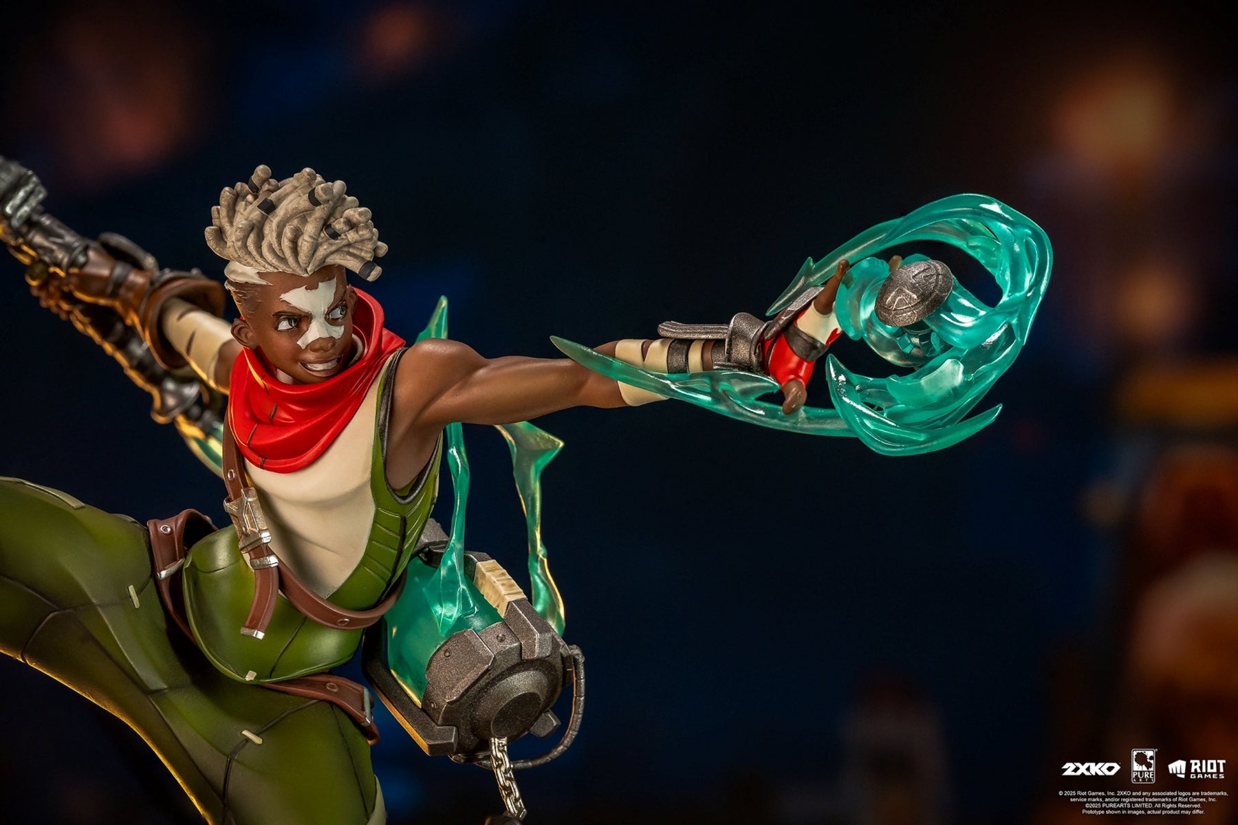 LEAGUE OF LEGENDS - Ekko & Ahri - Statue Diorama 1/10 30cm