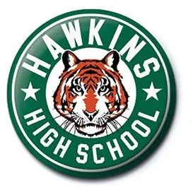 STRANGER THINGS – Hawkins High School – Button-Abzeichen 25 mm
