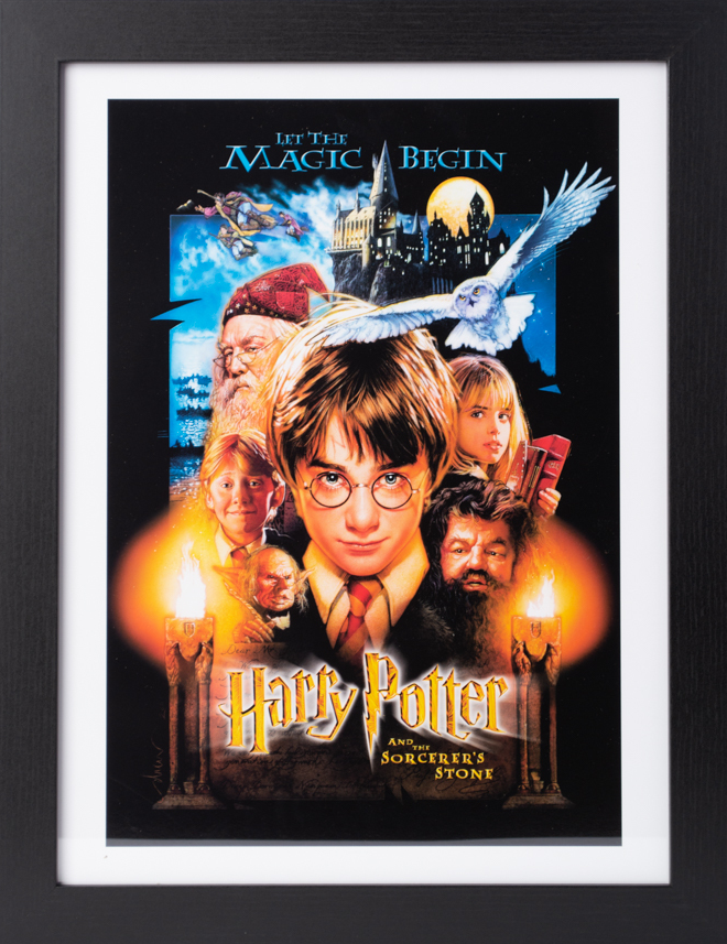 HARRY POTTER – Und der Stein der Weisen – Sammlerdruck „30 x 40 cm“