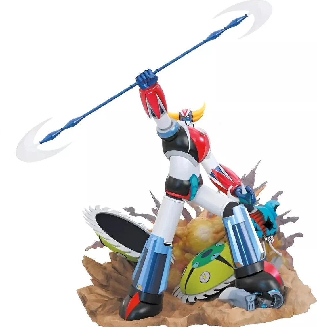 GRENDIZER - Grendizer & Gin Gin (Fight Scene) - figure 25cm