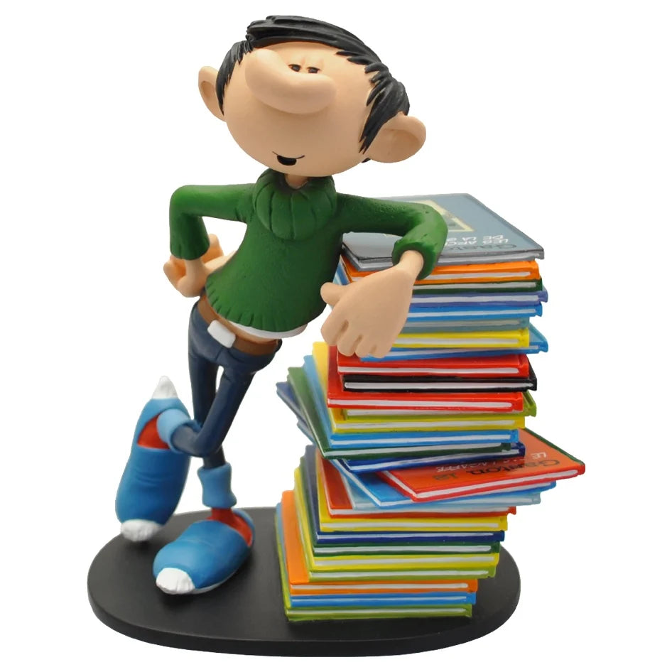 GASTON LAGAFFE - Album pile - Statue 17cm
