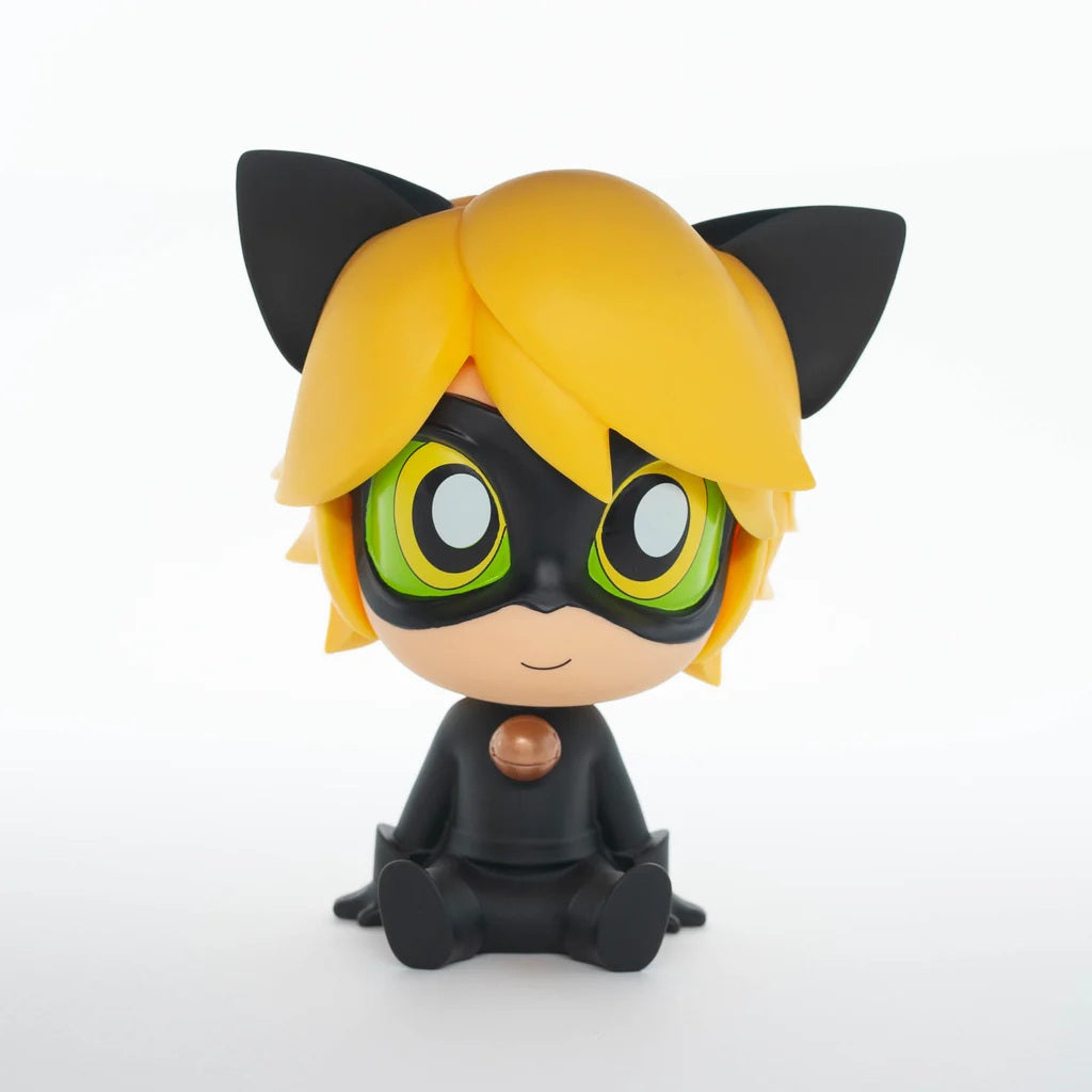 MIRACULOUS LADY BUG - Cat Noir - Money Box PVC 18cm