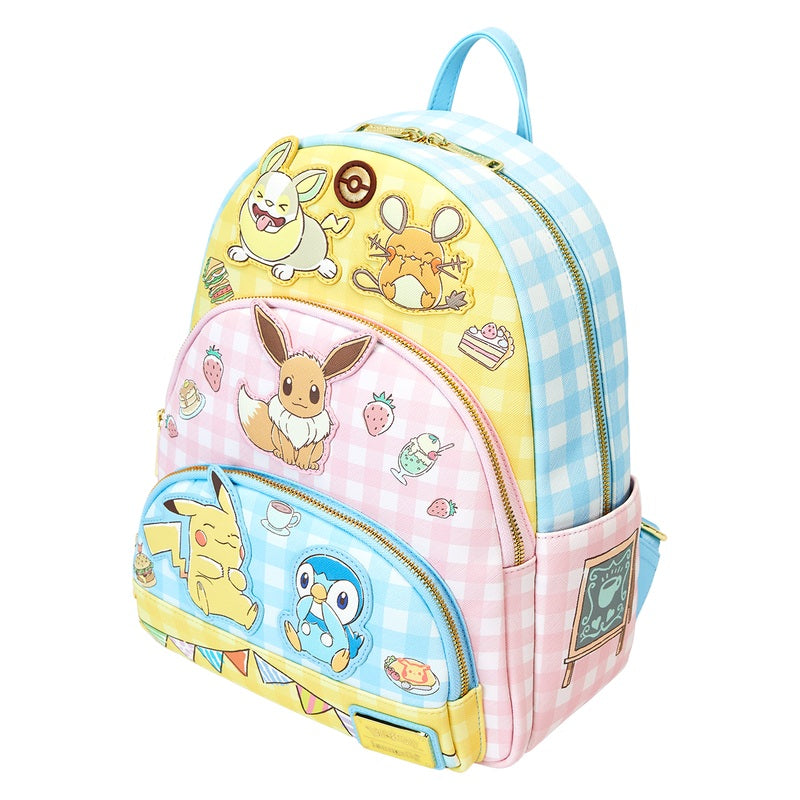 POKEMON - Cafe - Mini Backpack Triple Pocket LoungeFly