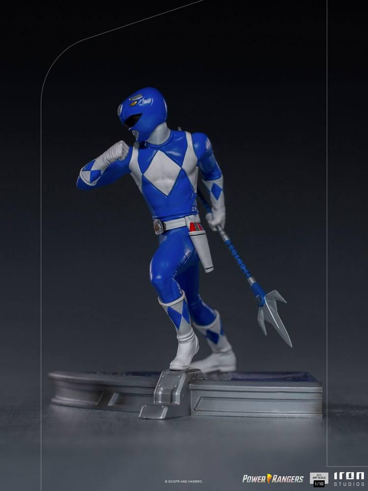 POWER RANGERS - Blue Ranger - Statue BDS Art Scale '16x11x14cm'