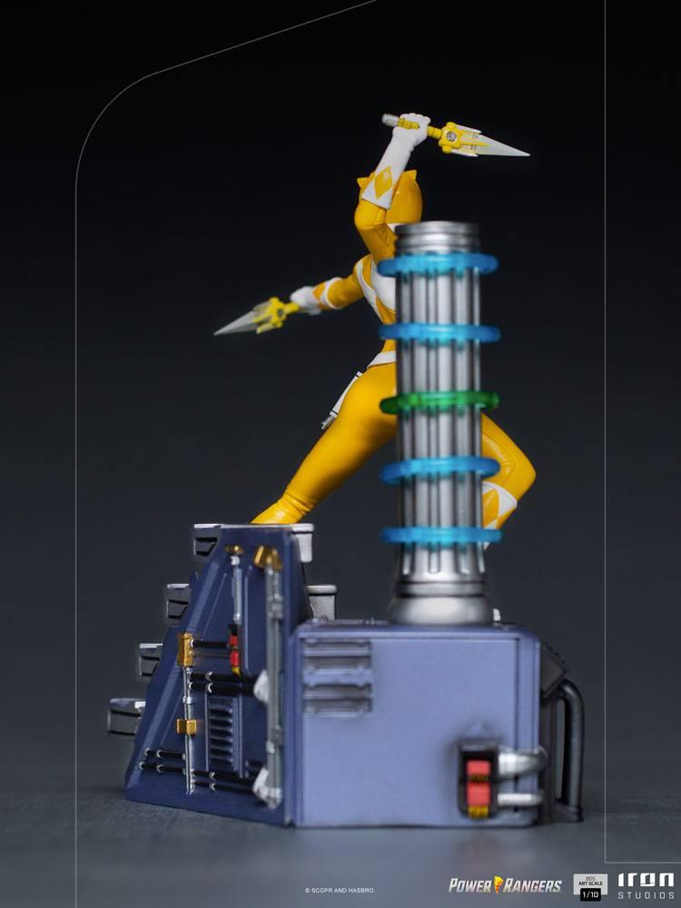 POWER RANGERS - Yellow Ranger - Statue BDS Art Scale '19x14x13cm'
