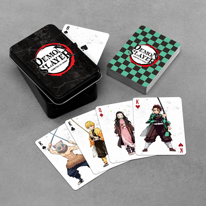 DEMON SLAYER - Spielkarten 52 Karten