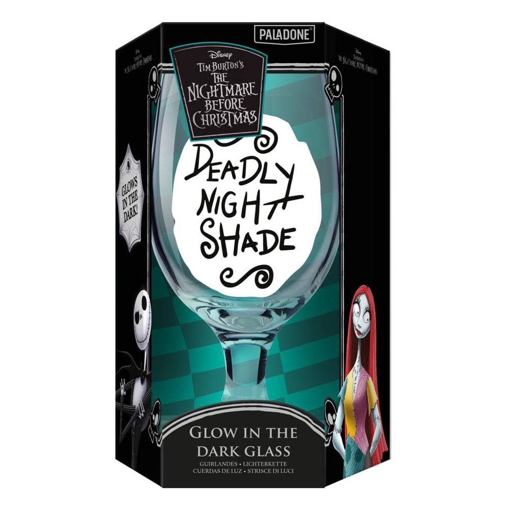 NIGHTMARE BEFORE CHRISTMAS – Deadly Night Shade – Glas GITD 350 ml