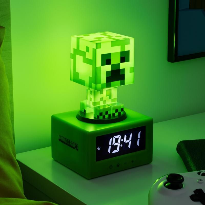 MINECRAFT - Creeper - Alarm Clock 16cm