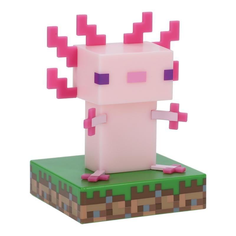 MINECRAFT - Axolotl - Icon Light 11cm