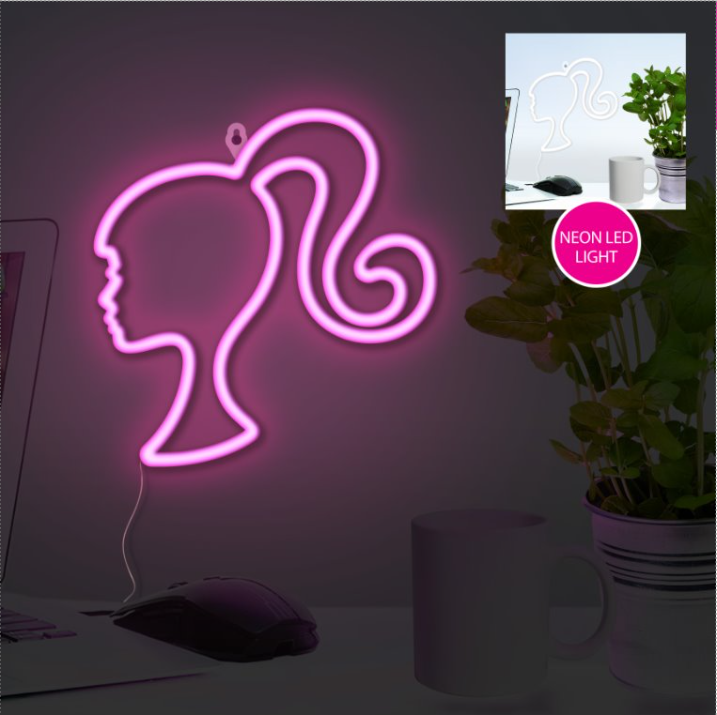 BARBIE - Barbie - Wall Mountable LED Neon Light