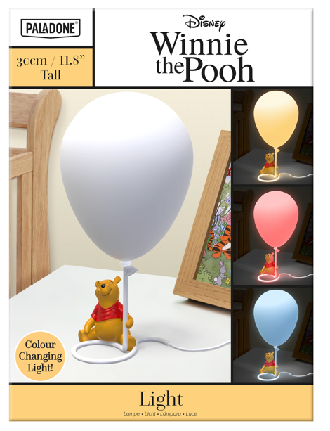 WINNIE THE POOH - Winnie with Balloon - Light 34cm