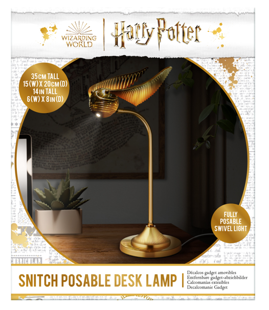 HARRY POTTER - Golden Snitch - Desk Light 36cm