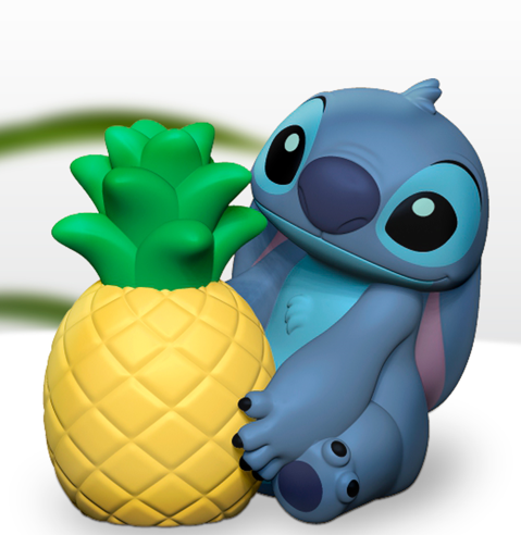 LILO & STITCH - Stitch and Pineapple - Salt and Pepper Shakers Set