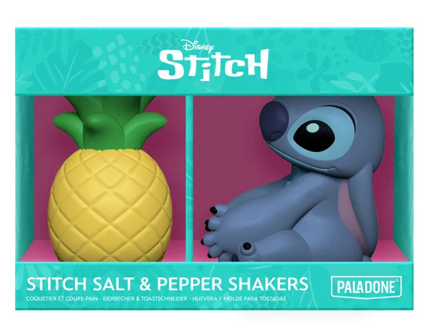 STITCH - Stitch and Pineapple - Salt and Pepper Shakers Set
