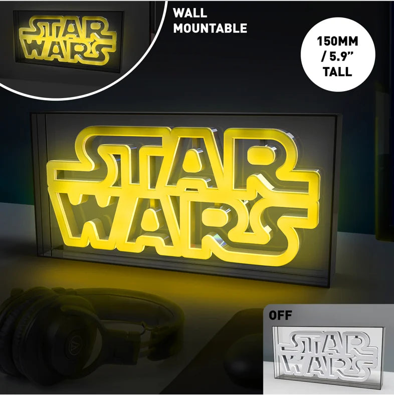 STAR WARS – Logo – LED-Neonlicht 15,5 x 30,5 cm