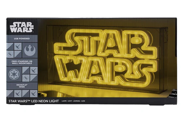 STAR WARS – Logo – LED-Neonlicht 15,5 x 30,5 cm