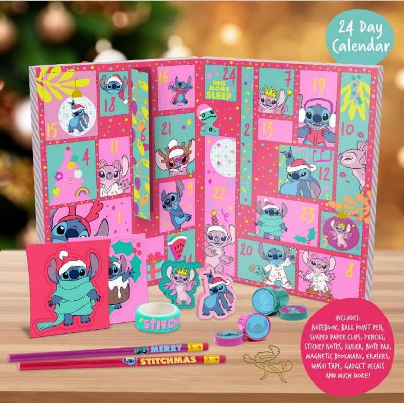 LILO & STITCH - Stationery - 24 Day Advent Calendar