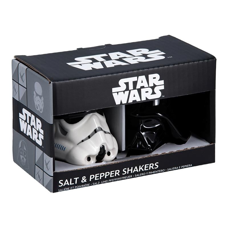 STAR WARS – Darth Vader &amp; Stormtrooper – Salz- und Pfefferstreuer-Set