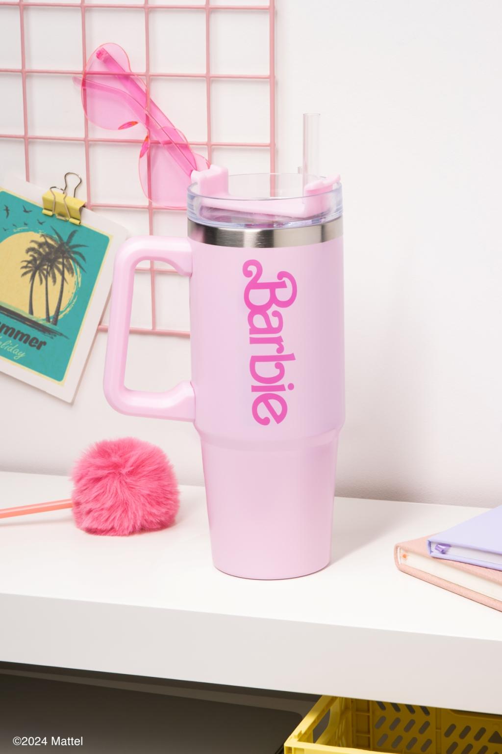 BARBIE - Travel Mug XL 1200ml with straw