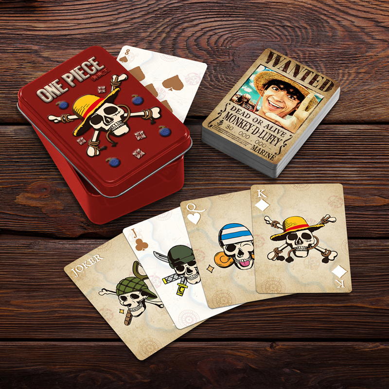 ONE PIECE NETFLIX - Playing Cards in a Tin