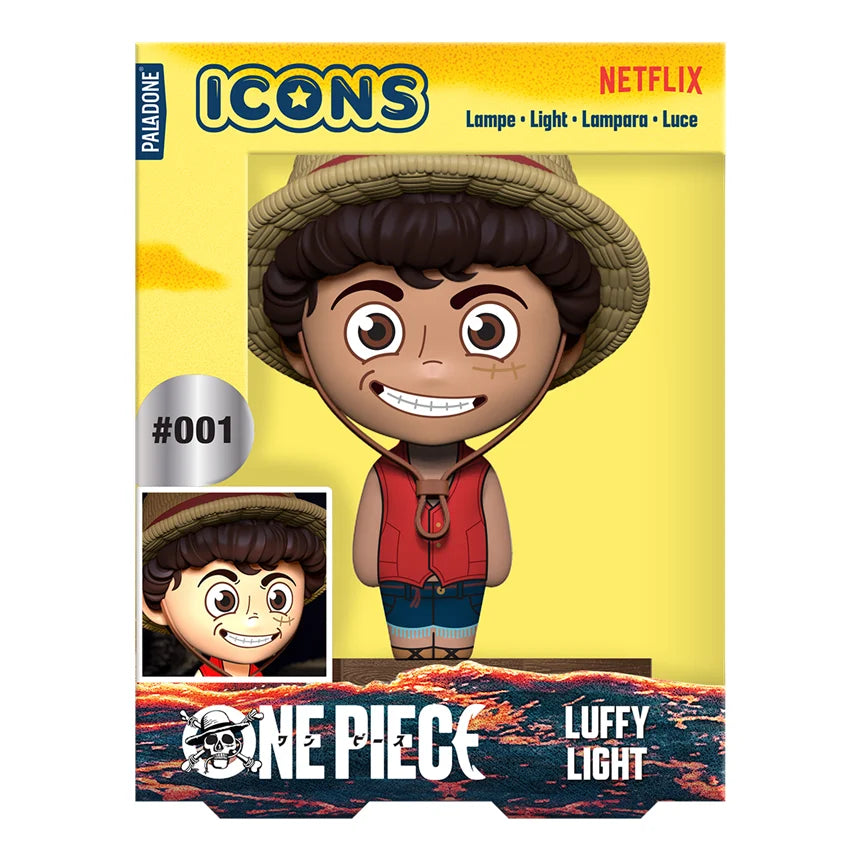 ONE PIECE NETFLIX - Luffy - Icon Lamp 4,3inch