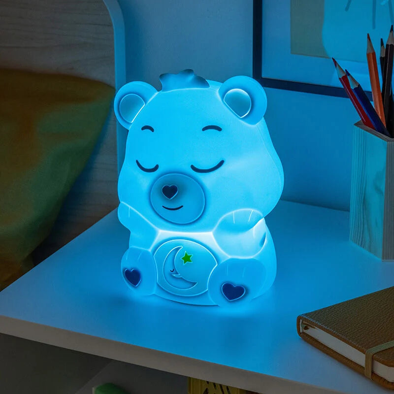 CARE BEARS - 'SquishyGlo' Silicone Light Rechargeable 17cm