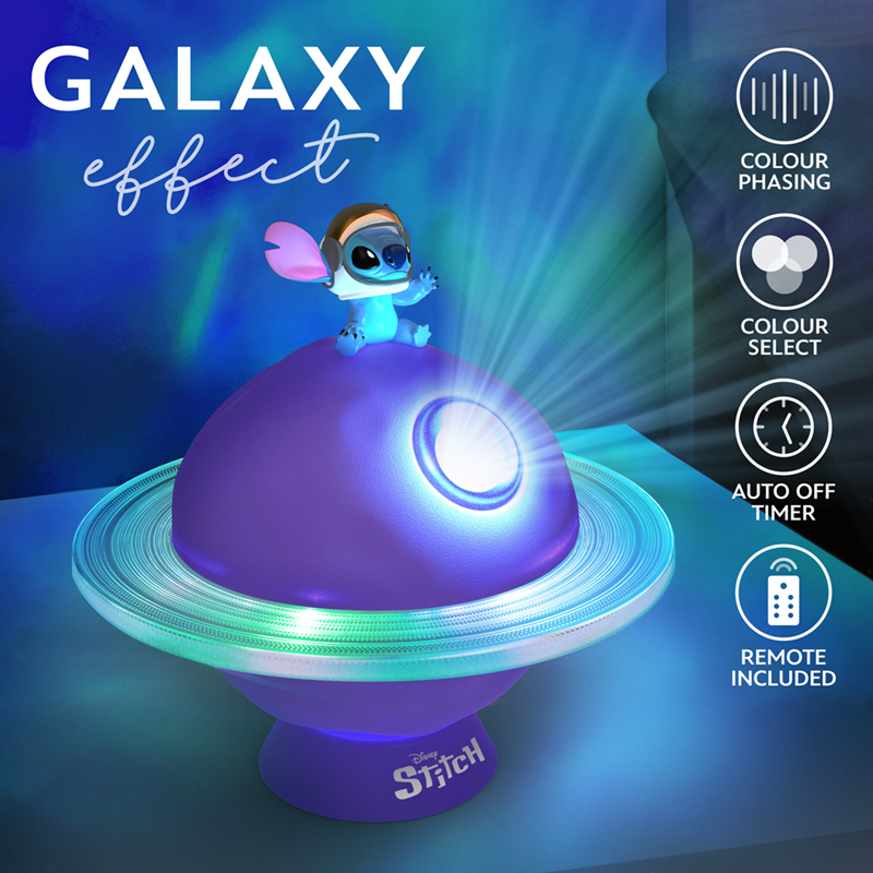 STITCH - Galaxy Projection Light Rechargeable 3,9inch