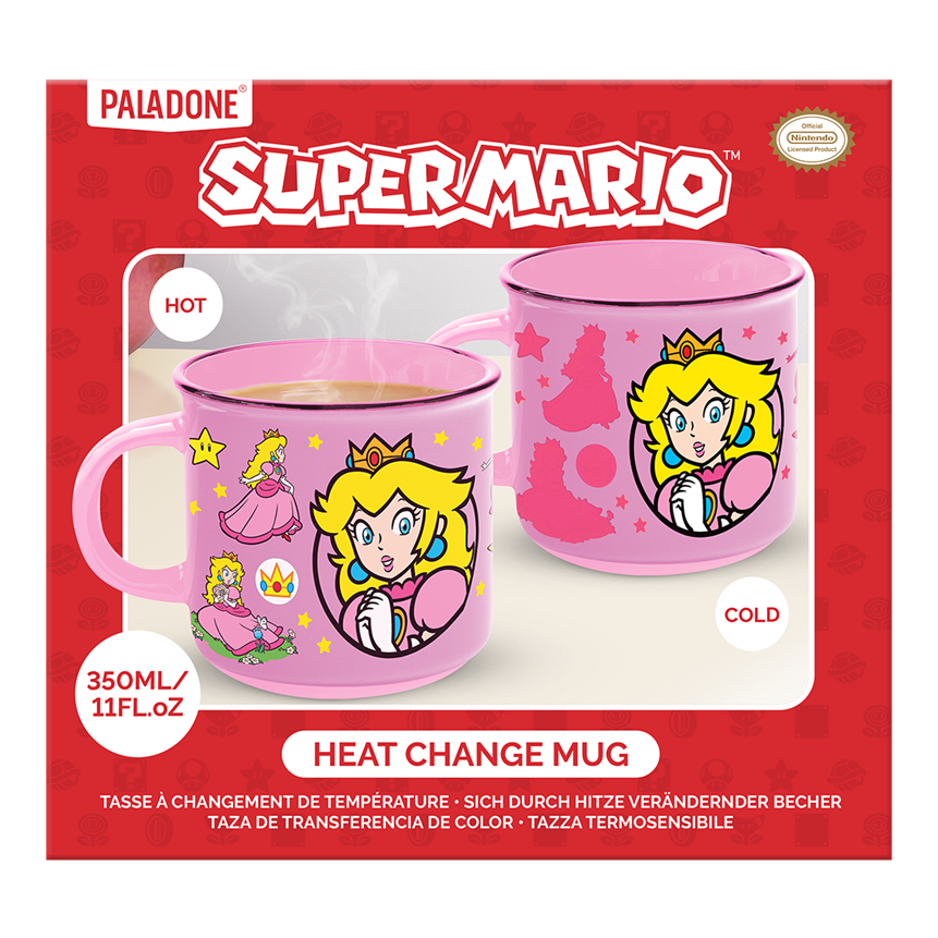 SUPER MARIO - Princess Peach - Heat Change Mug 11oz