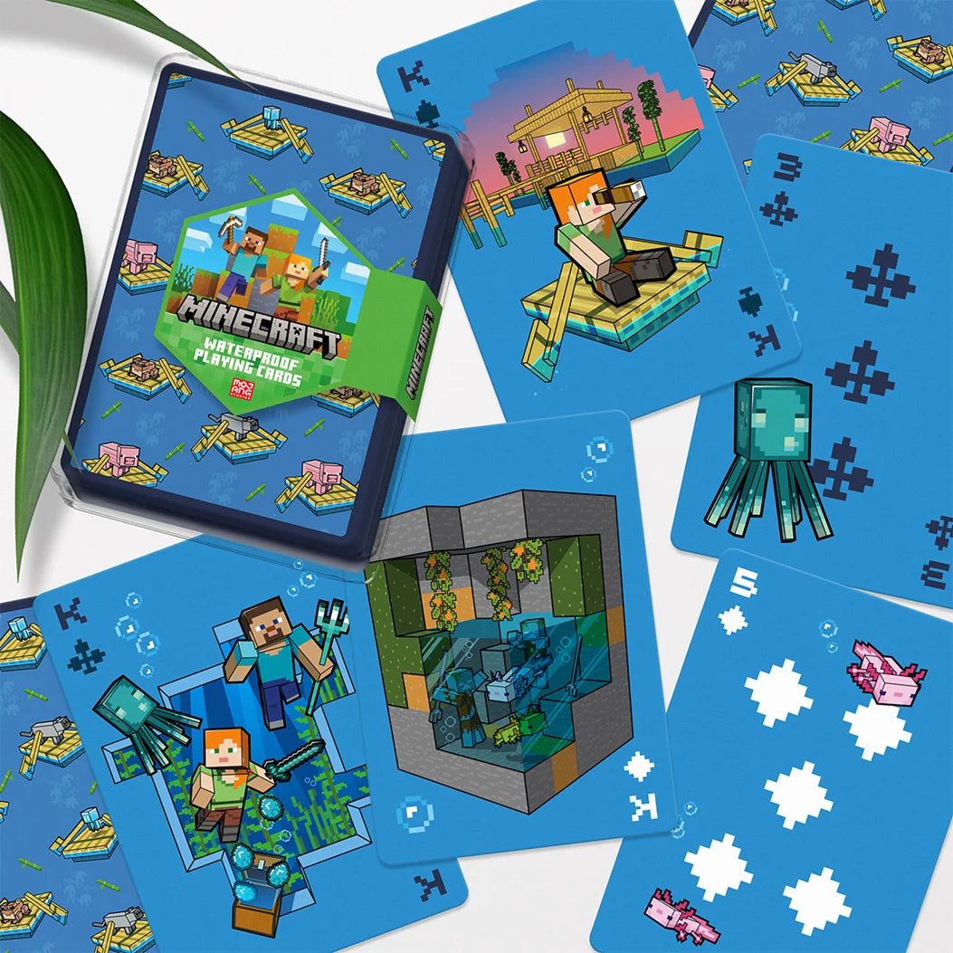 MINECRAFT -  'Waterproof' Playing Cards