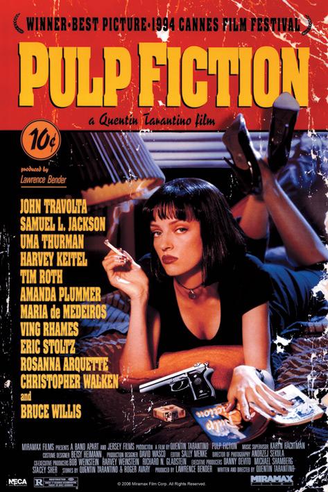 PULP FICTION – Poster 61x91 – Cover