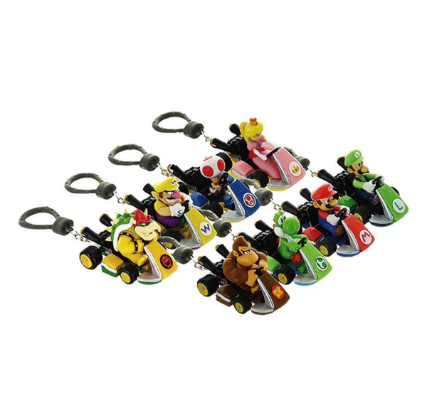 SUPER MARIO - Mario Kart - Backpack Buddies (Display 24 Pcs)