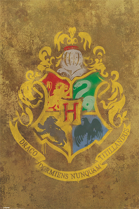 HARRY POTTER – Poster 61 x 91 – Wappen von Hogwarts