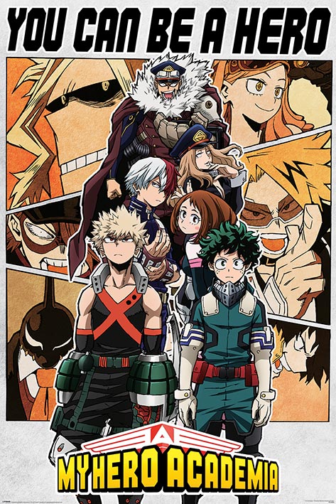 MY HERO ACADEMIA – Sei ein Held – Poster 61 x 91 cm