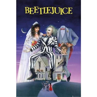 BEETLJUICE – Kürzlich verstorben – Poster 61 x 91 cm