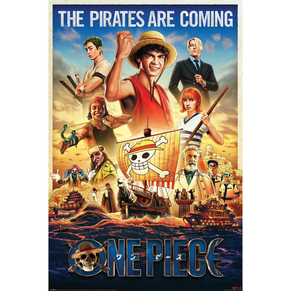 ONE PIECE LIVE ACTION – Pirates Incoming – Poster 61 x 91 cm