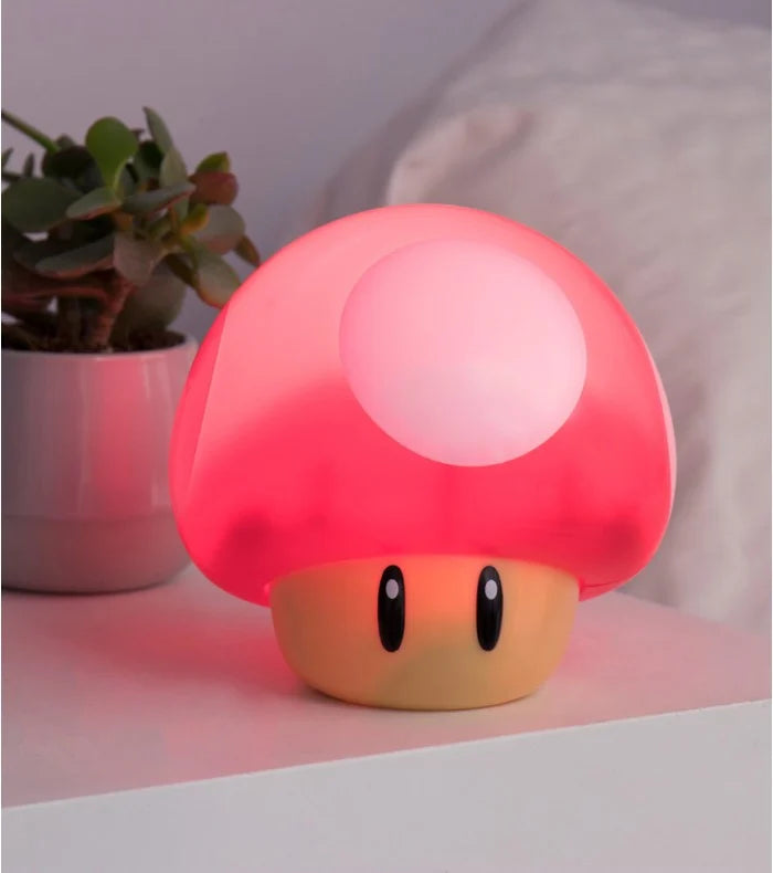 SUPER MARIO - Mushroom - Mini Light with Sound 4,7inch