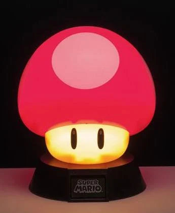 SUPER MARIO - Mushroom - Icon Light - 3.9inch