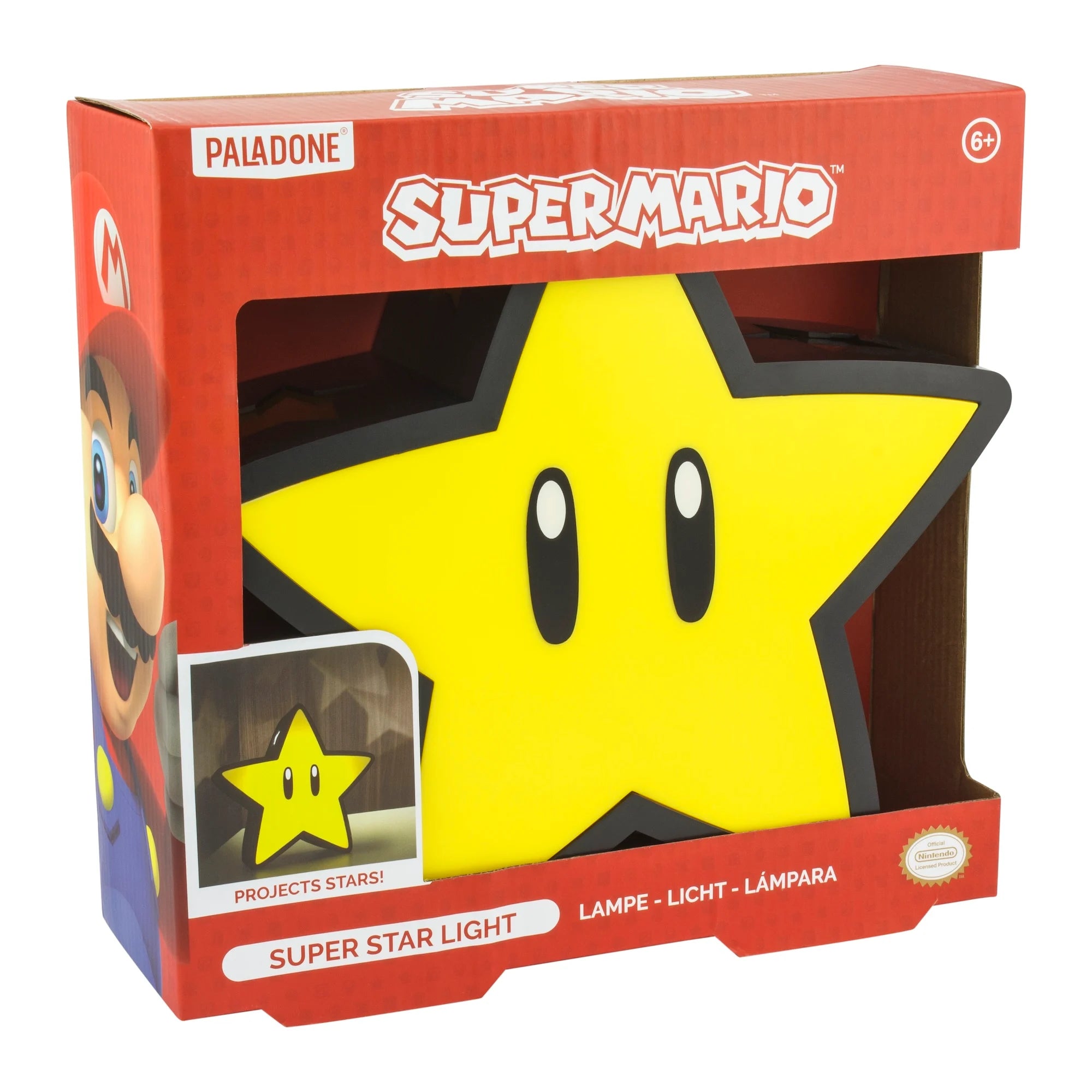 SUPER MARIO - Super Star - USB-Lampe