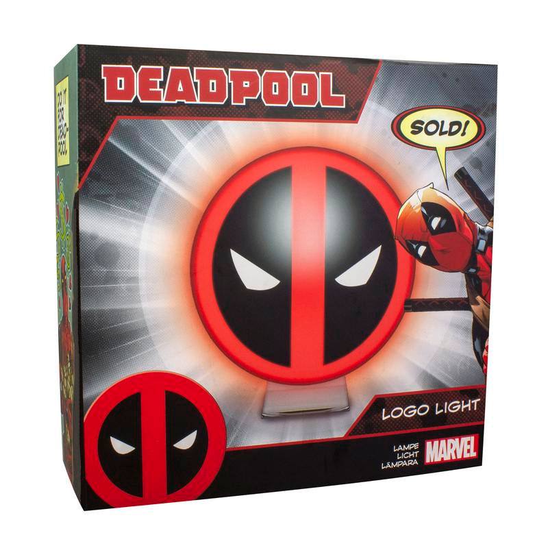 DEADPOOL - 3D-Nachtlicht - Logo - 10 cm