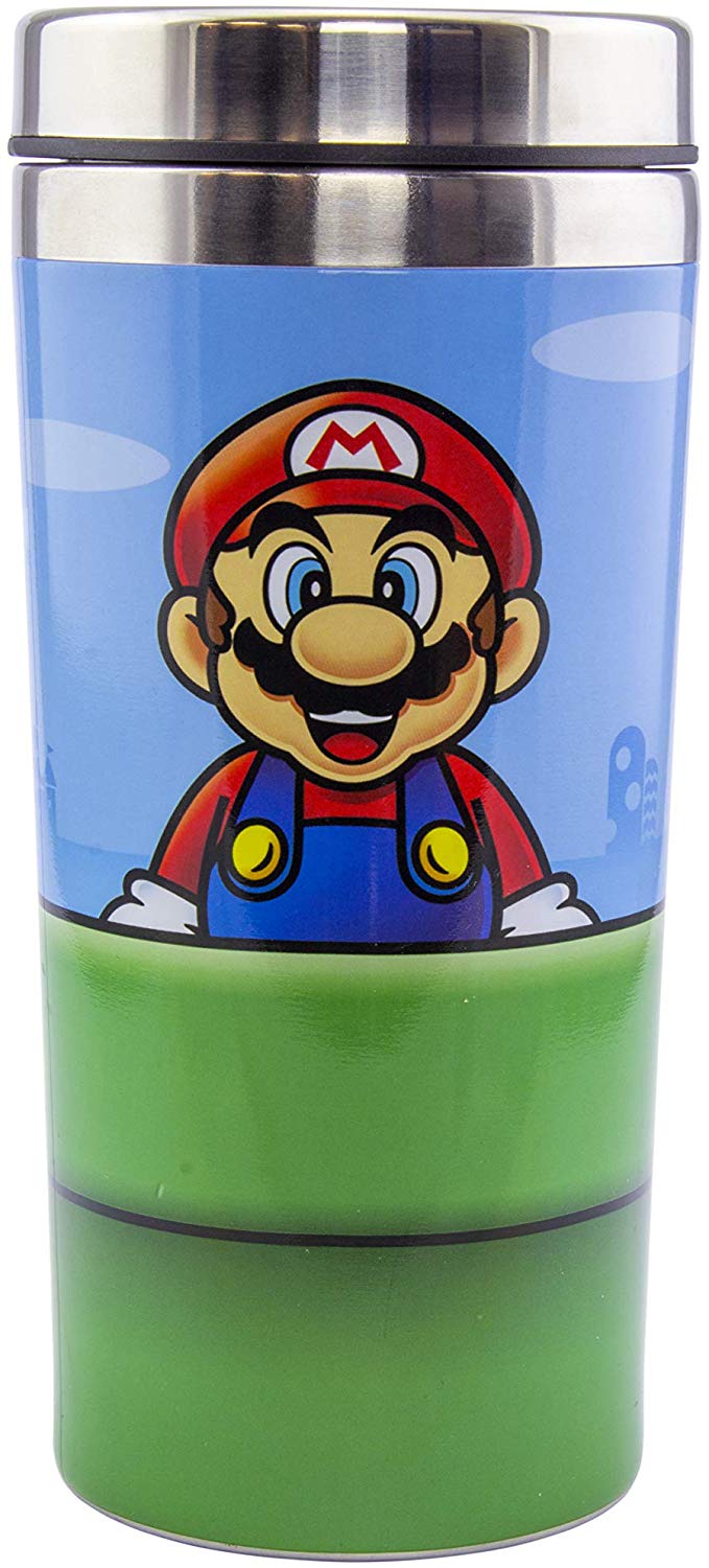 SUPER MARIO – Warp Pipe – Metall-Reiseflasche 450 ml