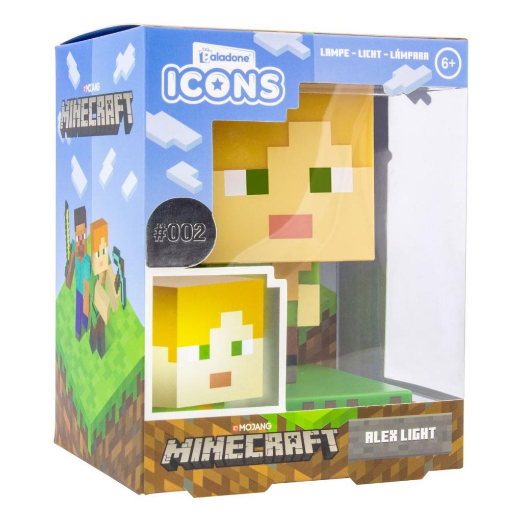 MINECRAFT - Alex - 3D Icon Light Lamp