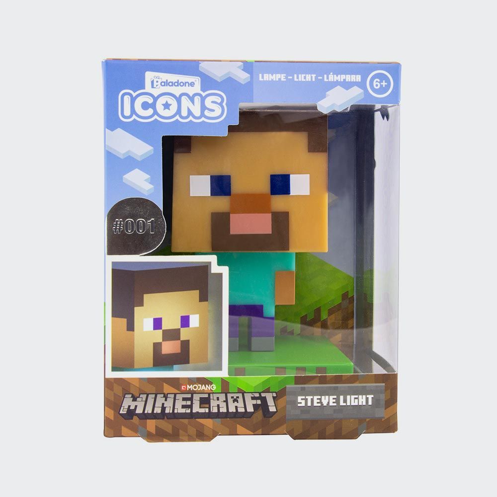MINECRAFT - Steve - Icon Light 3.9inch