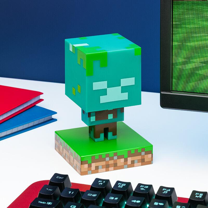MINECRAFT - Drowned Zombie - Icon Light 3.9inch