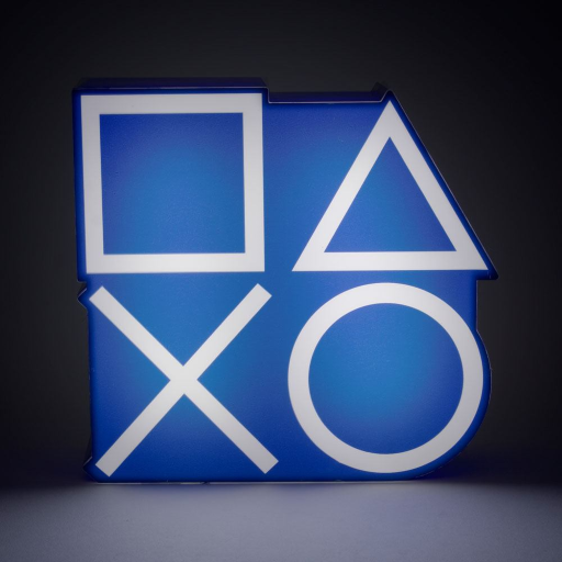PLAYSTATION - Playstation-Symbole - 2D-Licht 15 cm