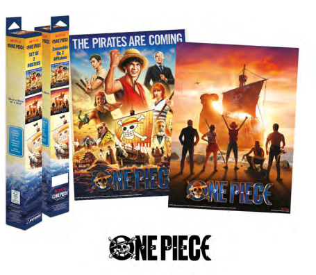 ONE PIECE - Live Action - 2 Posters 52 x 38cm Set